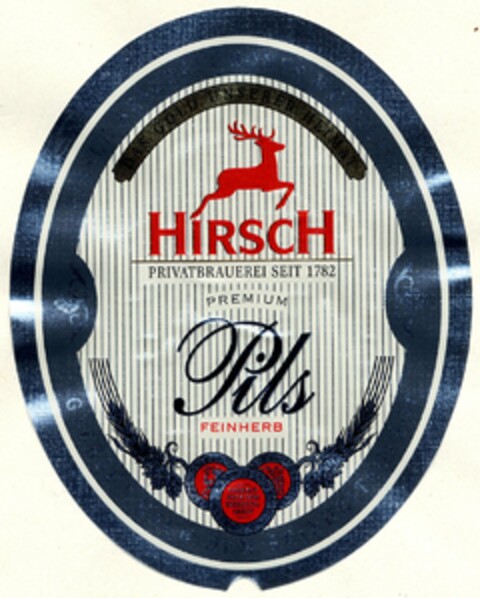HIRSCH Pils Logo (DPMA, 11/04/2004)