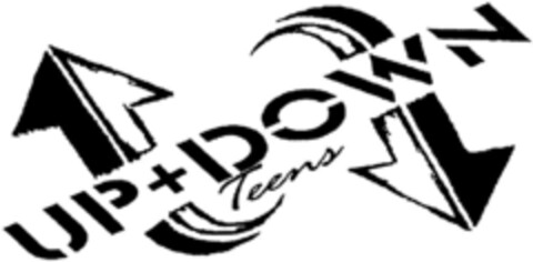 UP + DOWN Logo (DPMA, 12.04.1995)