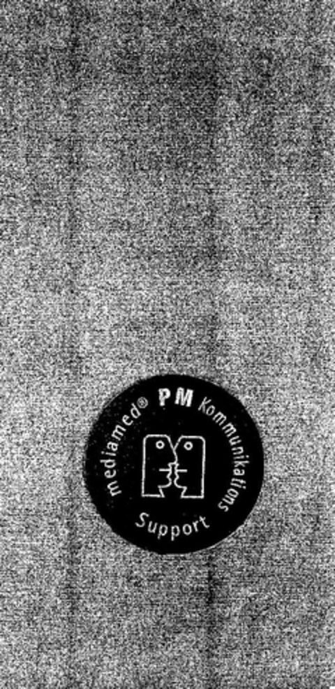 mediamed PM Kommunikations Support Logo (DPMA, 08.06.1996)