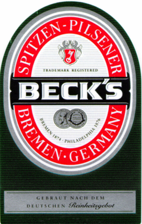 BECK'S Logo (DPMA, 05/12/1997)