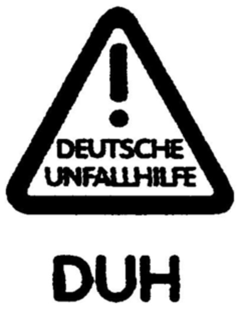 DEUTSCHE UNFALLHILFE DUH Logo (DPMA, 29.01.1998)