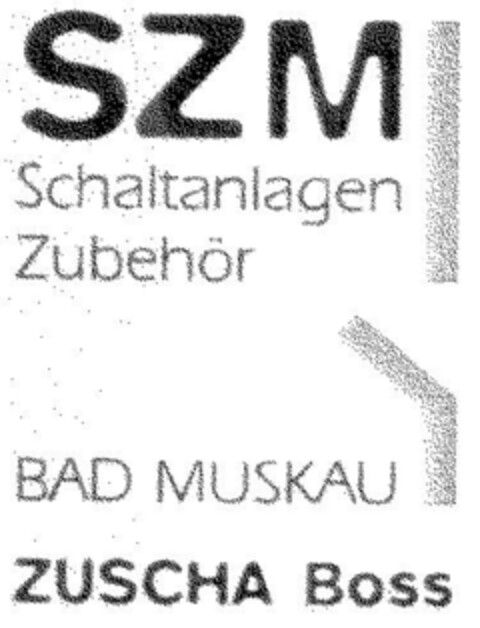 SZM Schaltanlagen Zubehör Logo (DPMA, 06/04/1999)