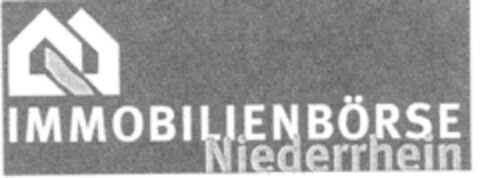 IMMOBILIENBÖRSE Niederrhein Logo (DPMA, 16.09.1999)