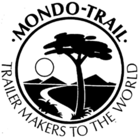 MONDO-TRAIL TRAILER MAKERS TO THE WORLD Logo (DPMA, 29.09.1999)