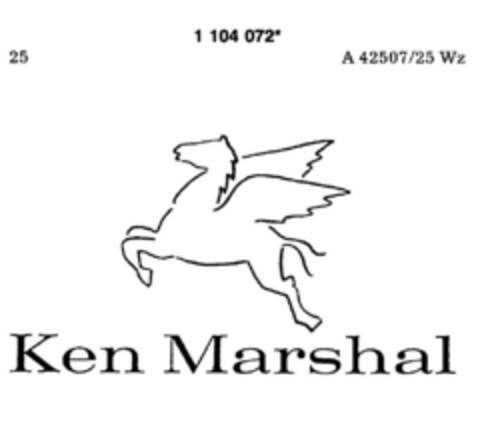 Ken Marshal Logo (DPMA, 09.02.1987)
