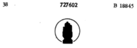 727602 Logo (DPMA, 11/10/1958)