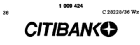 CITIBANK Logo (DPMA, 02.04.1979)