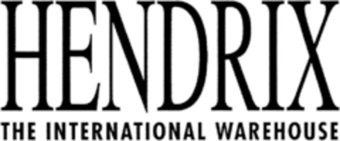 HENDRIX THE INTERNATIONAL WAREHOUSE Logo (DPMA, 23.01.1993)