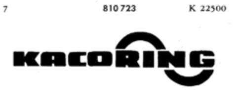 KACORING Logo (DPMA, 01/28/1964)