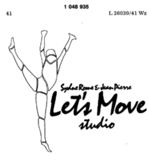 Sydne Rome & Jean Pierre Let`s Move studio Logo (DPMA, 10/13/1982)