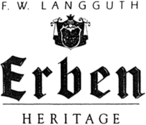 F.W. LANGGUTH Erben HERITAGE Logo (DPMA, 06.03.1992)