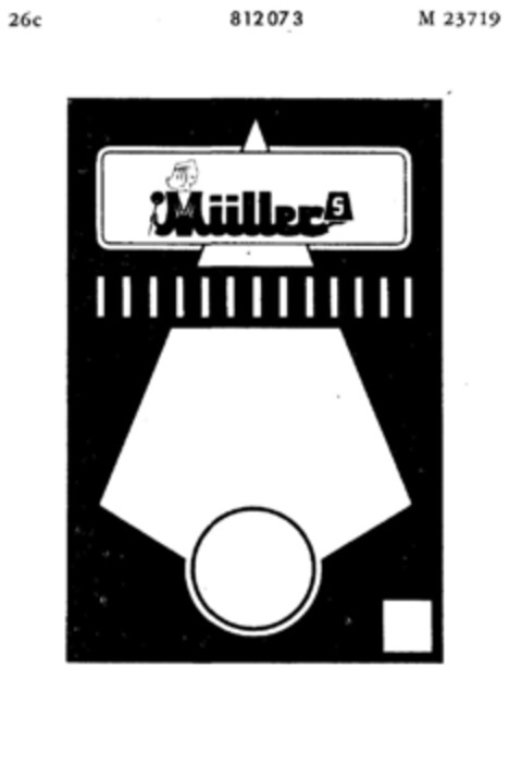 Müller`s Logo (DPMA, 11/27/1964)