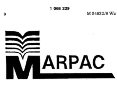 MARPAC Logo (DPMA, 13.12.1983)