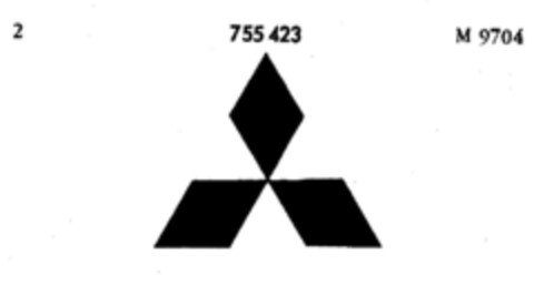 755423 Logo (DPMA, 29.04.1955)