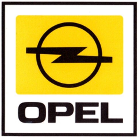 OPEL Logo (DPMA, 20.05.1989)