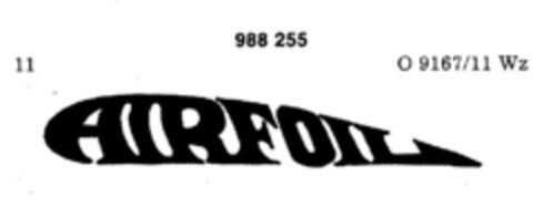 AIRFOIL Logo (DPMA, 10.01.1978)