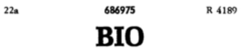 BIO Logo (DPMA, 07.01.1953)