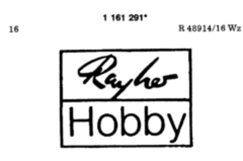 Rayher Hobby Logo (DPMA, 23.01.1990)