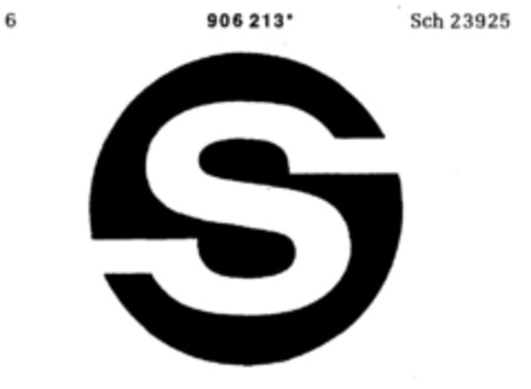 S Logo (DPMA, 02/21/1973)