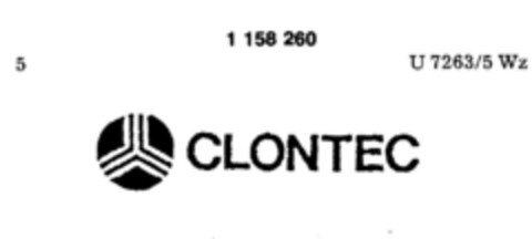 CLONTEC Logo (DPMA, 01.06.1988)