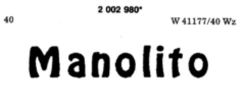 Manolito Logo (DPMA, 17.01.1991)