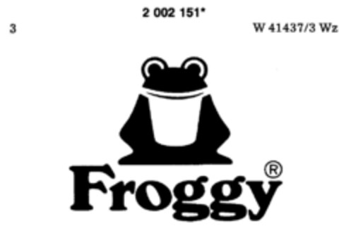 Froggy Logo (DPMA, 21.03.1991)