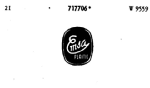 Emsa PLASTIK Logo (DPMA, 05/02/1958)