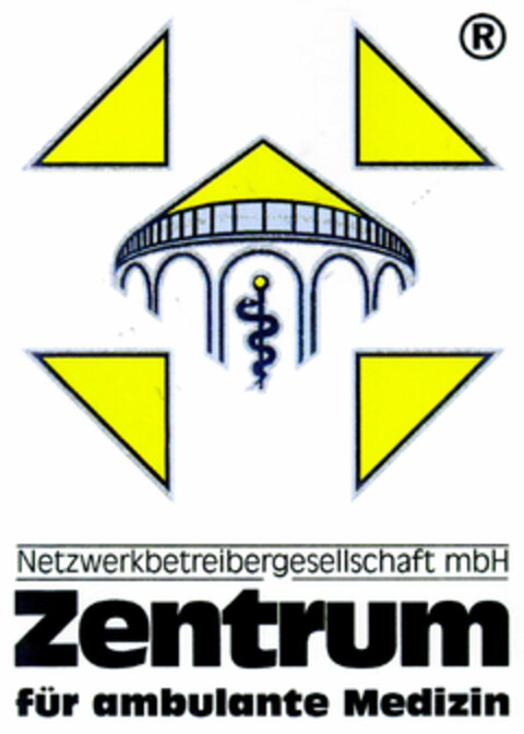 Zentrum für ambulante Medizin Netzwerkbetreibergesellschaft mbH Logo (DPMA, 21.06.2000)