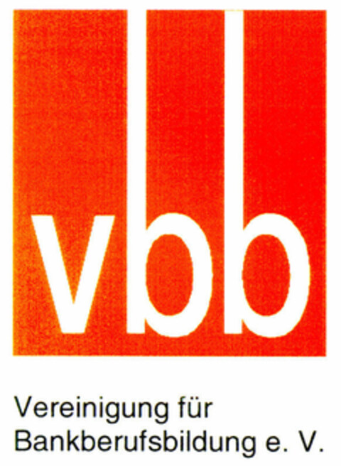 vbb Vereinigung für Bankberufsbildung e.V. Logo (DPMA, 08/29/2001)