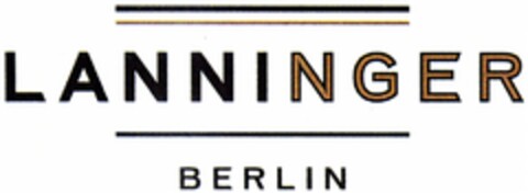 LANNINGER BERLIN Logo (DPMA, 01/16/2008)