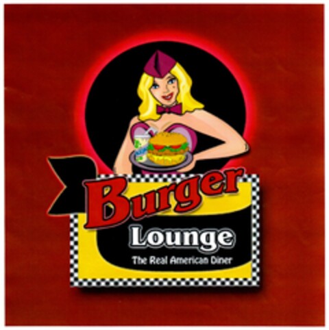 Burger Lounge The Real American Diner Logo (DPMA, 26.11.2008)