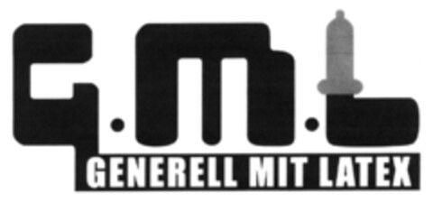 G.M.L GENERELL MIT LATEX Logo (DPMA, 19.03.2009)