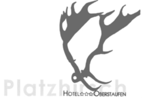 Platzhirsch HOTEL OBERSTAUFEN Logo (DPMA, 11.11.2009)