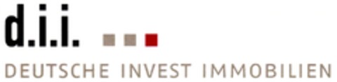 d.i.i. DEUTSCHE INVEST IMMOBILIEN Logo (DPMA, 07.05.2010)