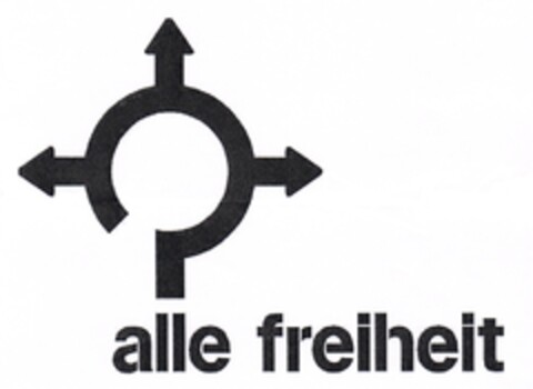 alle freiheit Logo (DPMA, 10/11/2010)