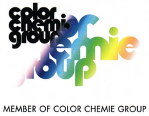 color chemie group MEMBER OF COLOR CHEMIE GROUP Logo (DPMA, 13.11.2010)