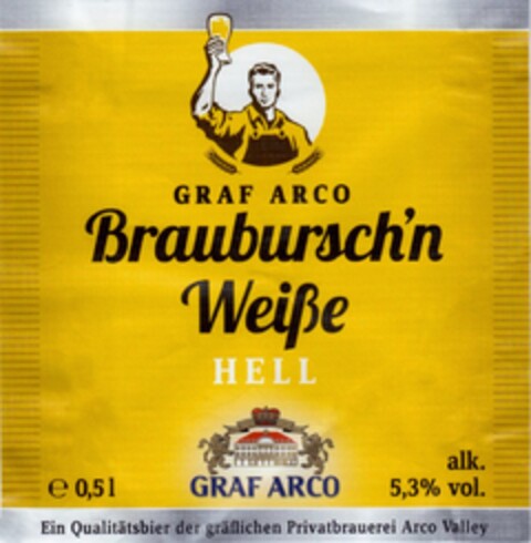 GRAF ARCO Braubursch'n Weiße HELL Logo (DPMA, 12.02.2014)