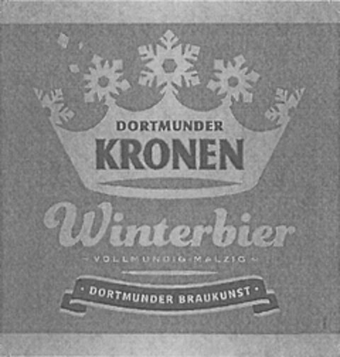 DORTMUNDER KRONEN Winterbier Logo (DPMA, 12/10/2014)