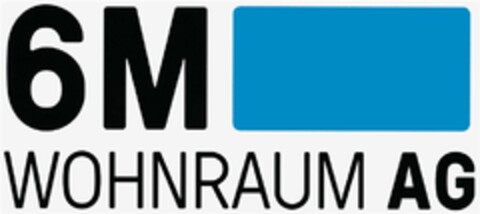 6M WOHNRAUM AG Logo (DPMA, 11/04/2016)