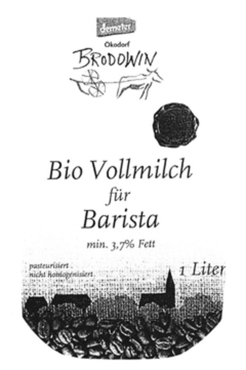 Bio Vollmilch für Barista Logo (DPMA, 30.01.2017)