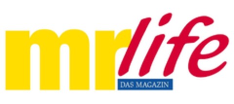 mr life DAS MAGAZIN Logo (DPMA, 28.03.2018)