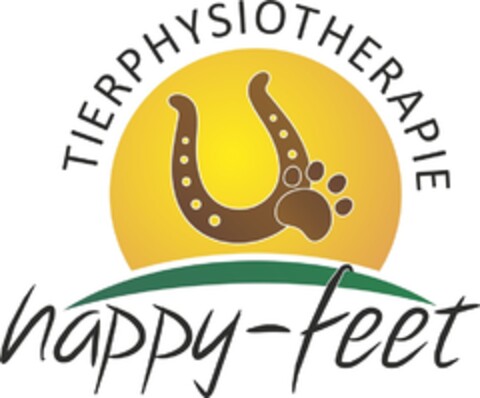 TIERPHYSIOTHERAPIE happy-feet Logo (DPMA, 14.08.2018)