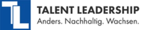 TL TALENT LEADERSHIP Anders. Nachhaltig. Wachsen. Logo (DPMA, 04.04.2019)