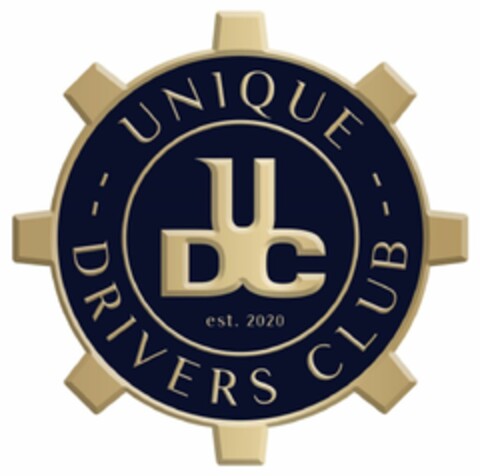 UNIQUE DRIVERS CLUB UDC est. 2020 Logo (DPMA, 09.11.2021)