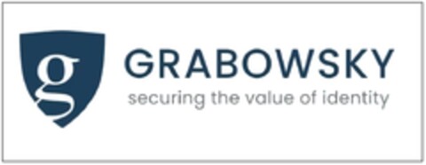 g GRABOWSKY securing the value of identity Logo (DPMA, 07.11.2022)