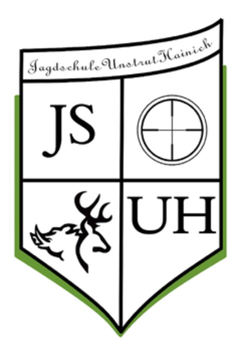 Jagdschule Unstrut Hainich JS UH Logo (DPMA, 07.02.2024)