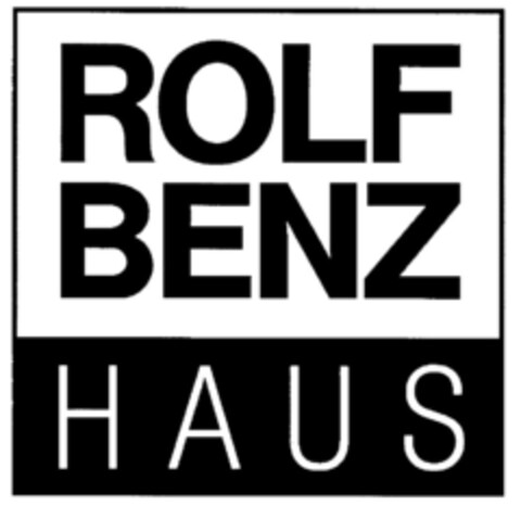 ROLF BENZ HAUS Logo (DPMA, 26.02.2002)