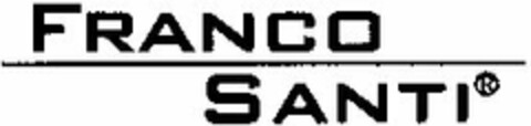 FRANCO SANTI Logo (DPMA, 16.05.2003)