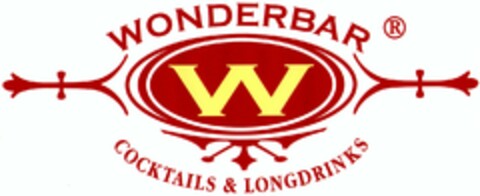 WONDERBAR COCKTAILS & LONGDRINKS Logo (DPMA, 12/30/2003)