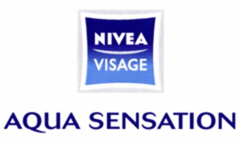 NIVEA VISAGE AQUA SENSATION Logo (DPMA, 17.12.2004)
